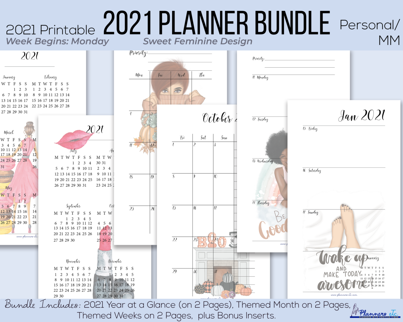 2021 Personal Planner Bundle